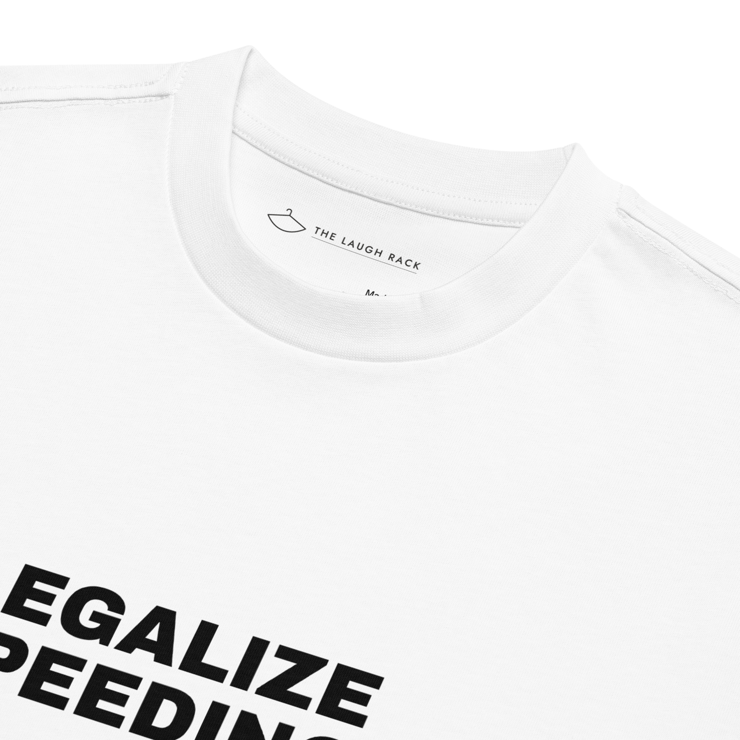 LEGALIZE SPEEDING Heavyweight Men's Boxy T-Shirt